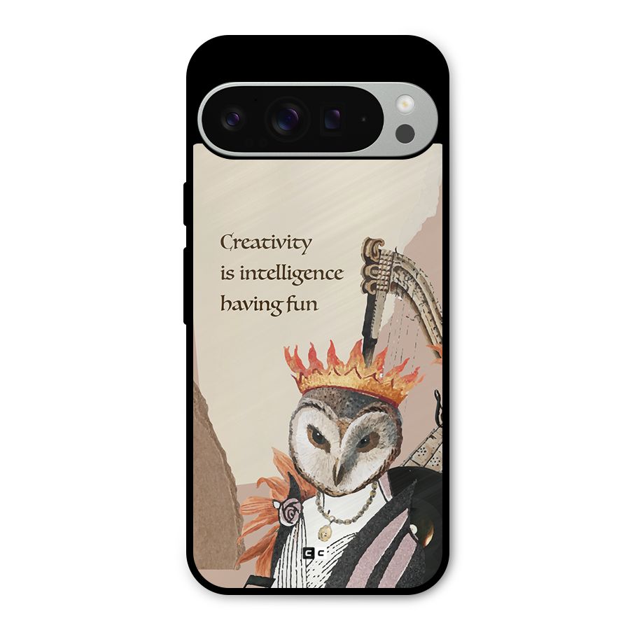 Creativity Intelligence Metal Back Case for Google Pixel 9 Pro XL