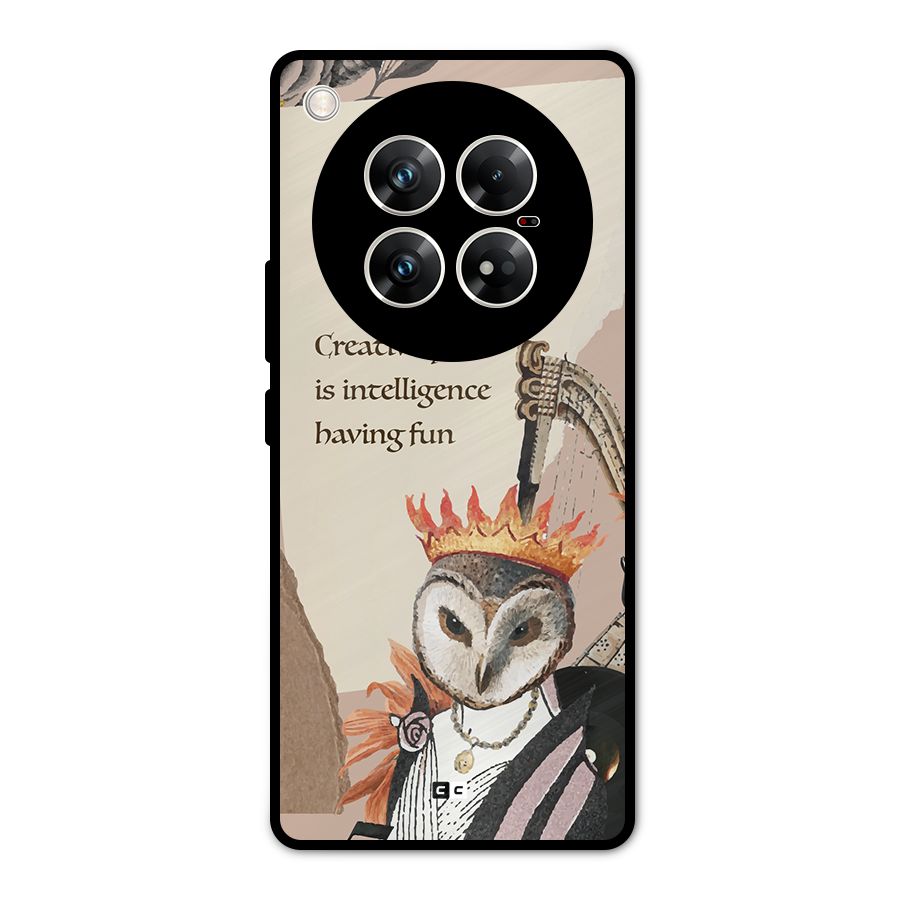 Creativity Intelligence Metal Back Case for Infinix Zero 40 5G