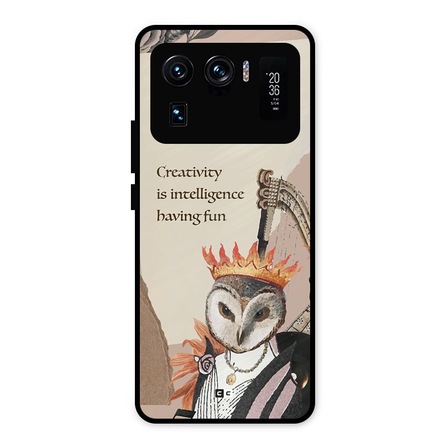 Creativity Intelligence Metal Back Case for Mi 11 Ultra