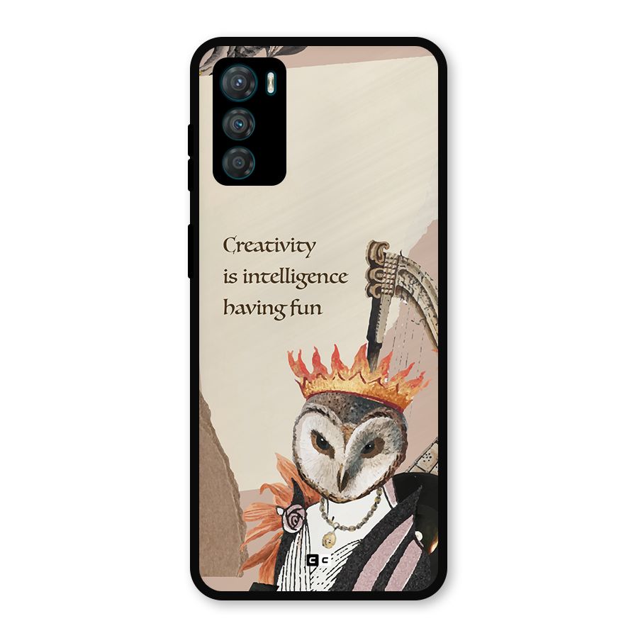 Creativity Intelligence Metal Back Case for Moto G42