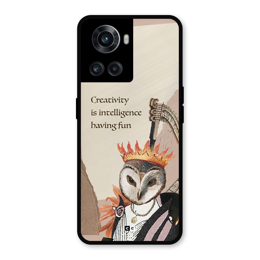 Creativity Intelligence Metal Back Case for OnePlus 10R