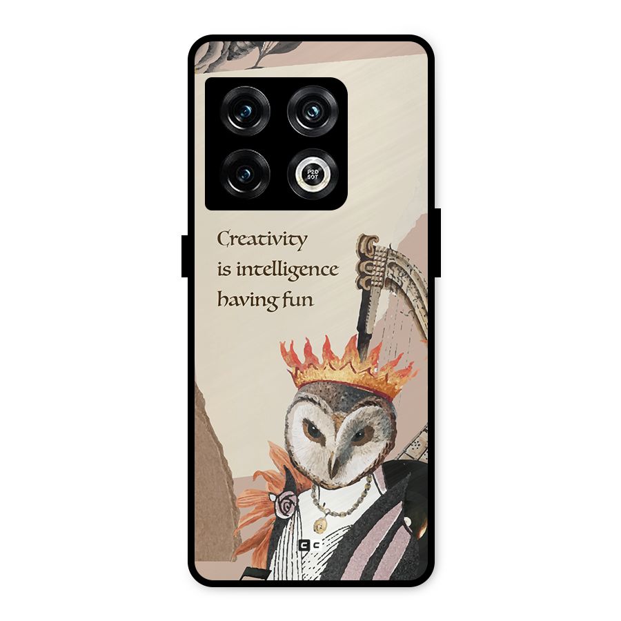 Creativity Intelligence Metal Back Case for OnePlus 10 Pro 5G