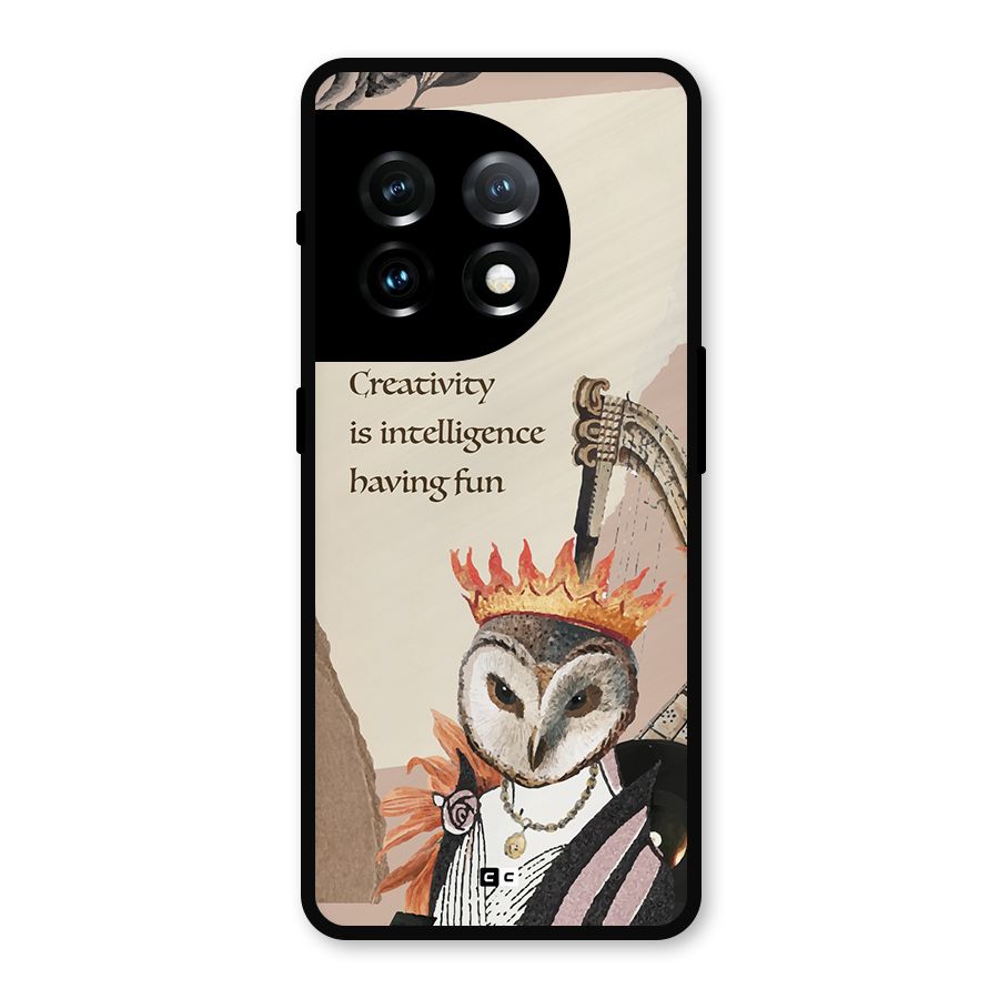 Creativity Intelligence Metal Back Case for OnePlus 11