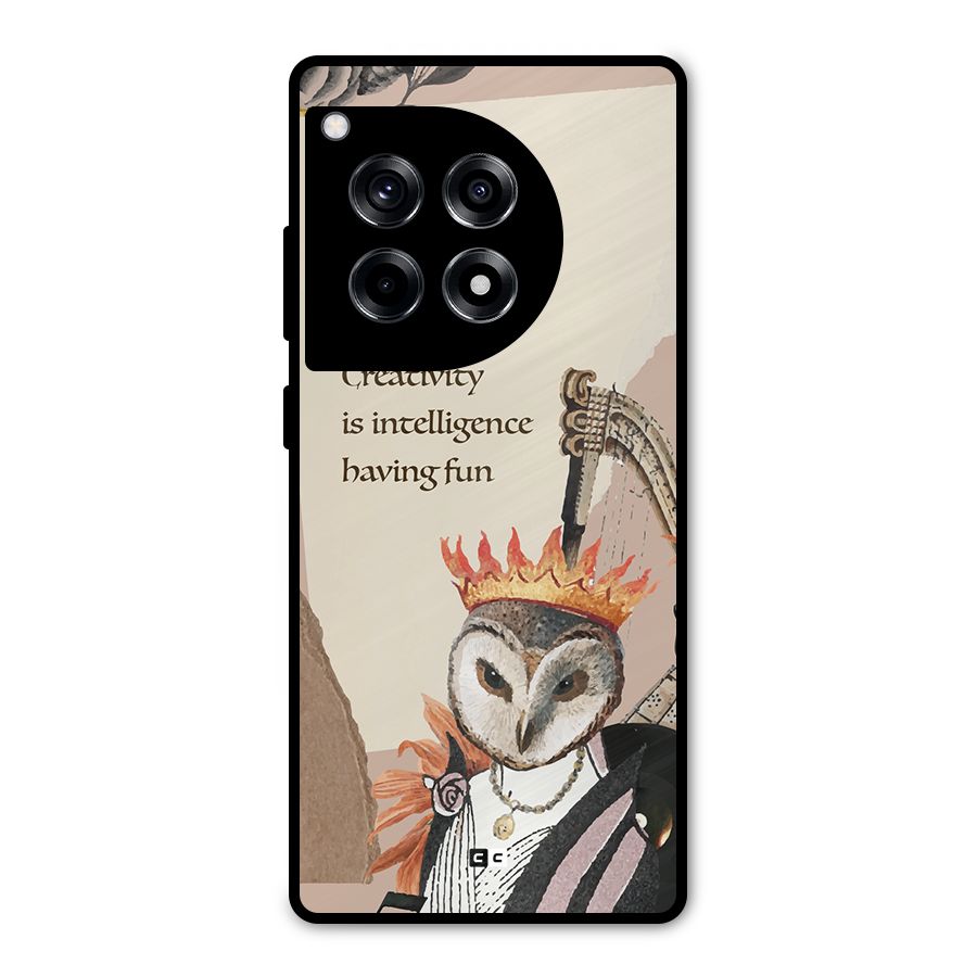 Creativity Intelligence Metal Back Case for OnePlus 12R