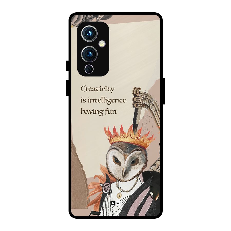 Creativity Intelligence Metal Back Case for OnePlus 9
