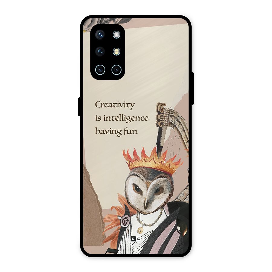 Creativity Intelligence Metal Back Case for OnePlus 9R