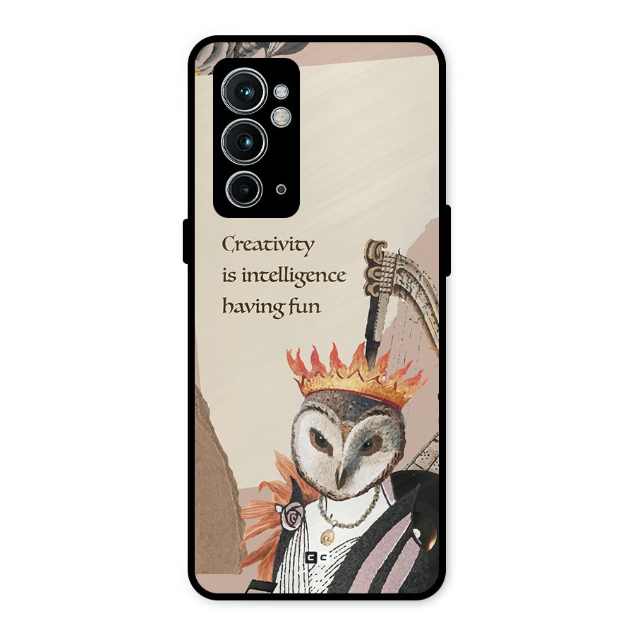 Creativity Intelligence Metal Back Case for OnePlus 9RT 5G