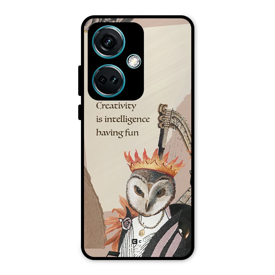 Creativity Intelligence Metal Back Case for OnePlus Nord CE 3 5G