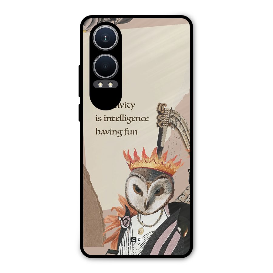 Creativity Intelligence Metal Back Case for OnePlus Nord CE4 Lite