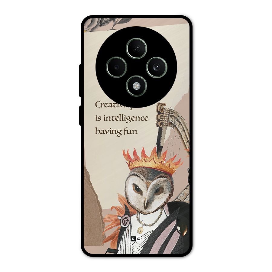 Creativity Intelligence Metal Back Case for Oppo F27