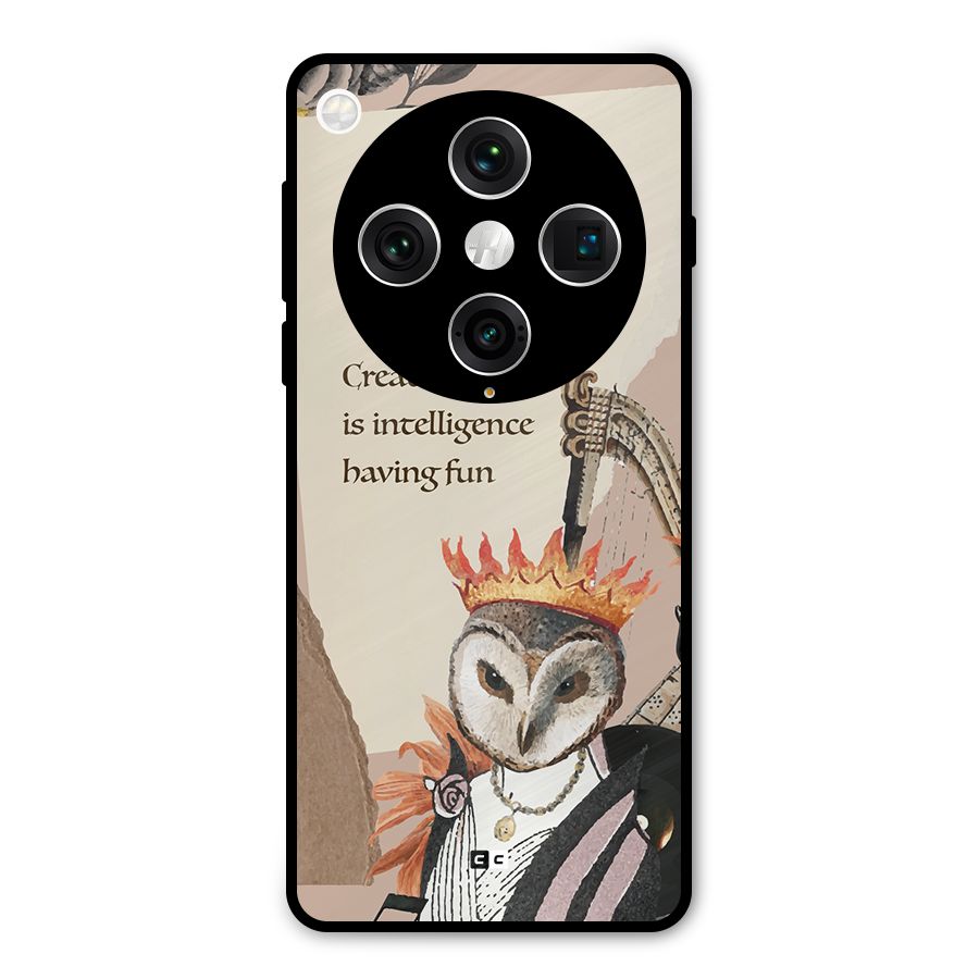 Creativity Intelligence Metal Back Case for Oppo Find X8 Pro