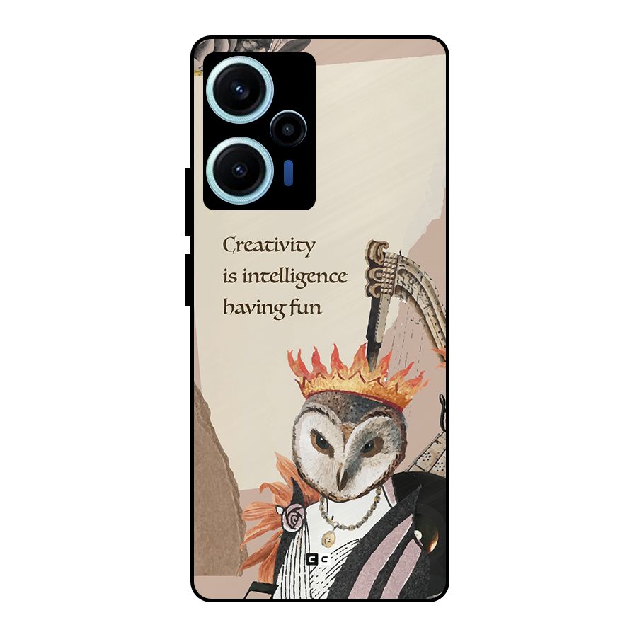Creativity Intelligence Metal Back Case for Poco F5