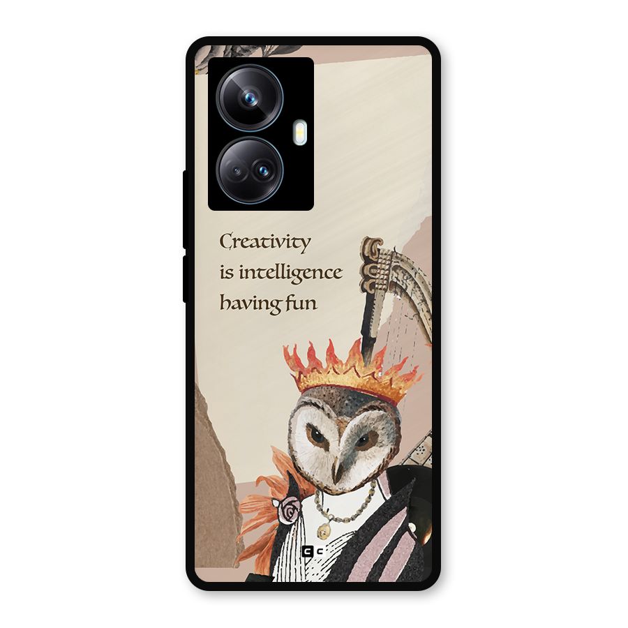 Creativity Intelligence Metal Back Case for Realme 10 Pro Plus