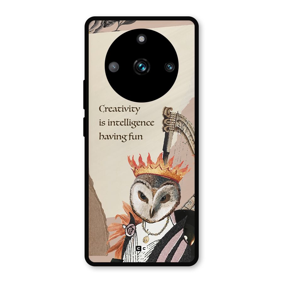 Creativity Intelligence Metal Back Case for Realme 11 Pro Plus