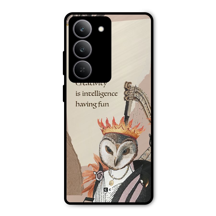Creativity Intelligence Metal Back Case for Realme 14x