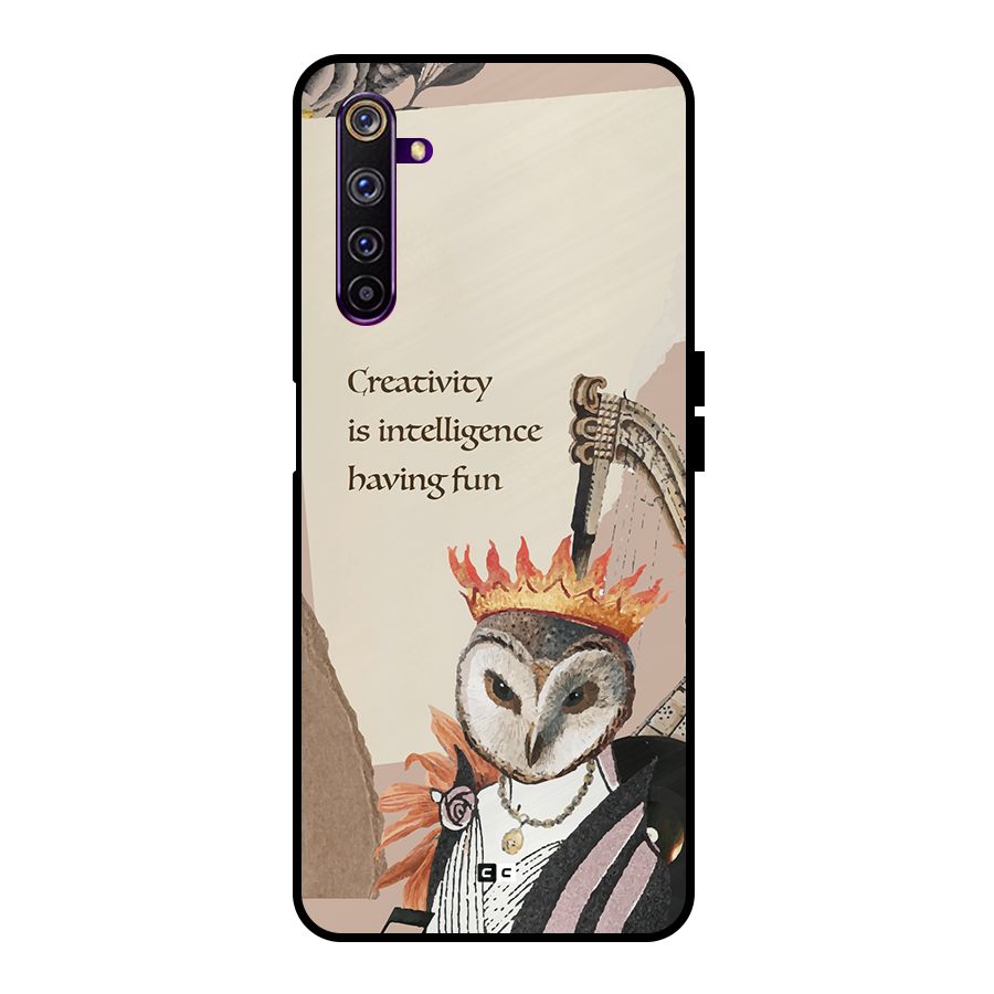 Creativity Intelligence Metal Back Case for Realme 6 Pro