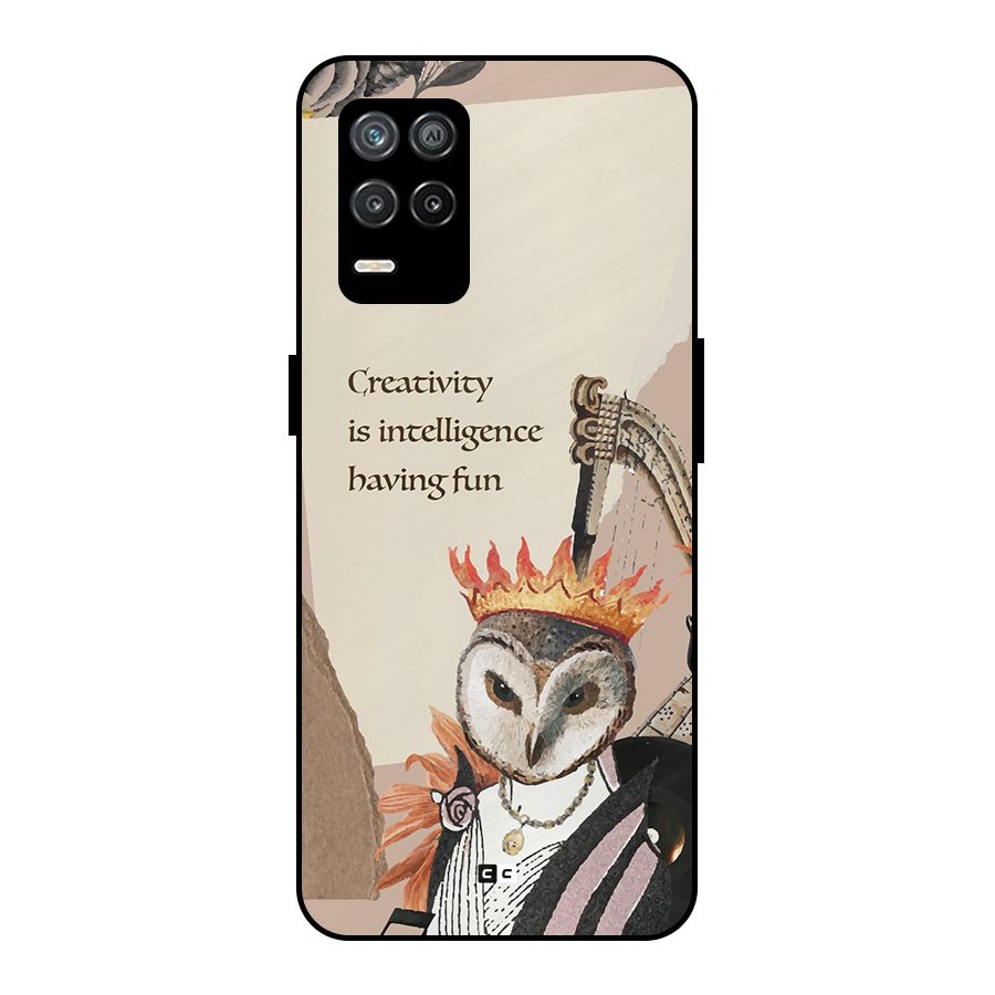 Creativity Intelligence Metal Back Case for Realme 8 5G