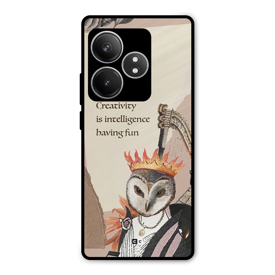 Creativity Intelligence Metal Back Case for Realme GT 6T