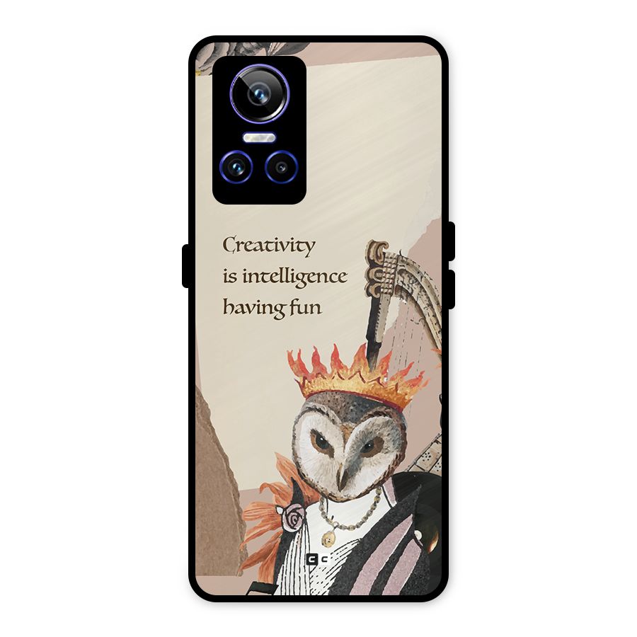 Creativity Intelligence Metal Back Case for Realme GT Neo 3