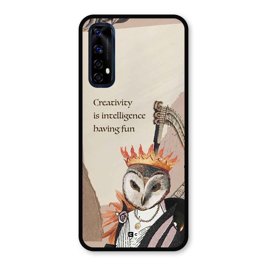 Creativity Intelligence Metal Back Case for Realme Narzo 20 Pro