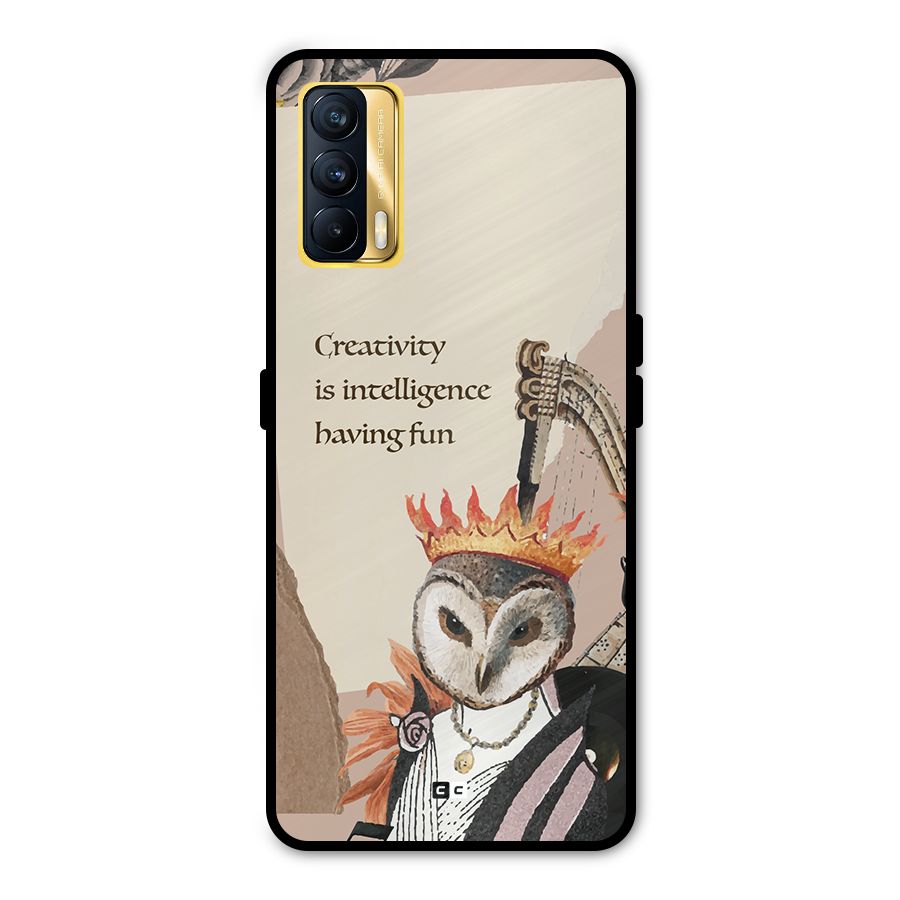 Creativity Intelligence Metal Back Case for Realme X7