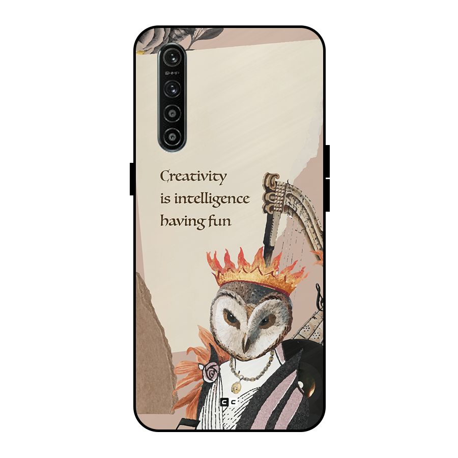 Creativity Intelligence Metal Back Case for Realme XT