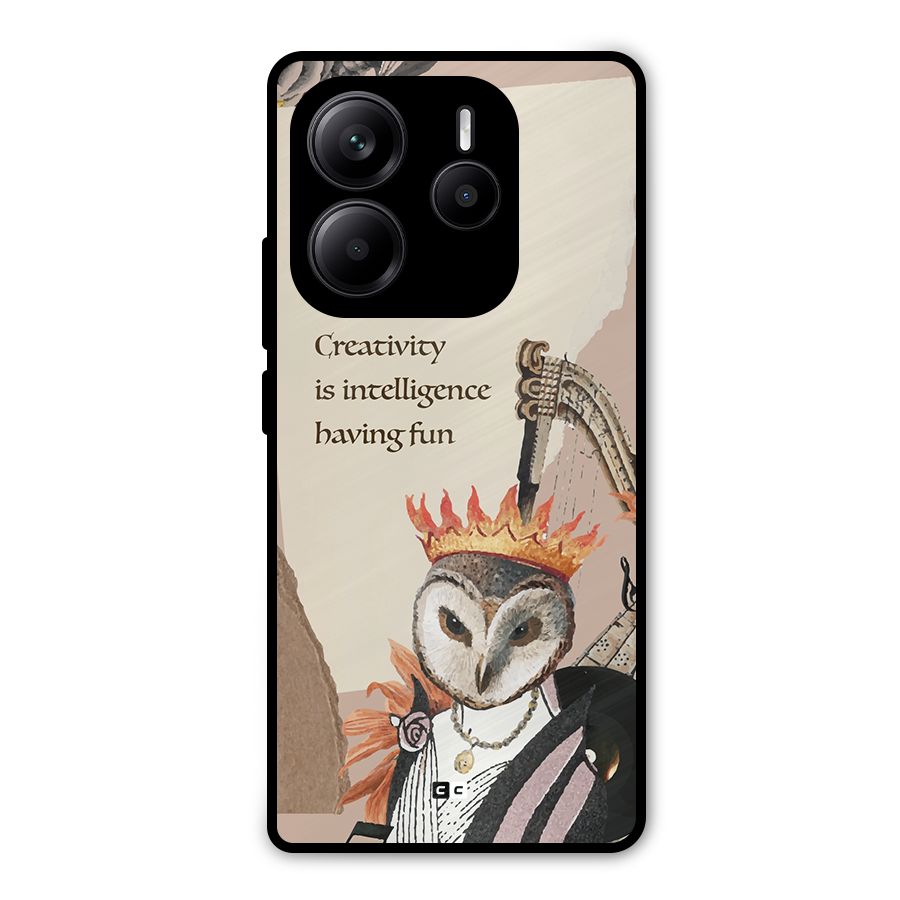 Creativity Intelligence Metal Back Case for Redmi Note 14 5G