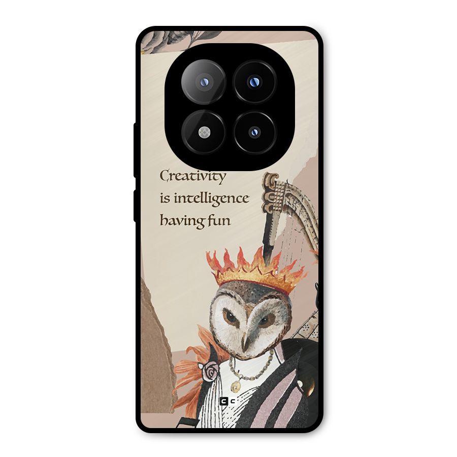 Creativity Intelligence Metal Back Case for Redmi Note 14 Pro Plus 5G