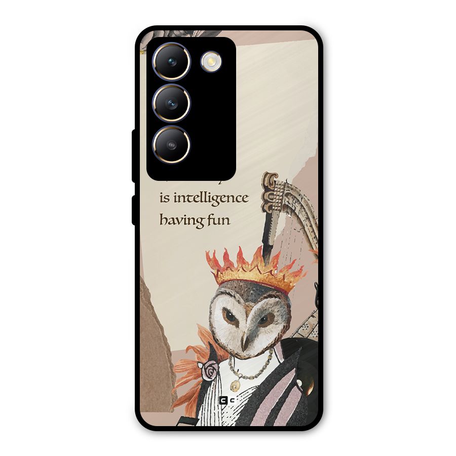 Creativity Intelligence Metal Back Case for Vivo T3 5G