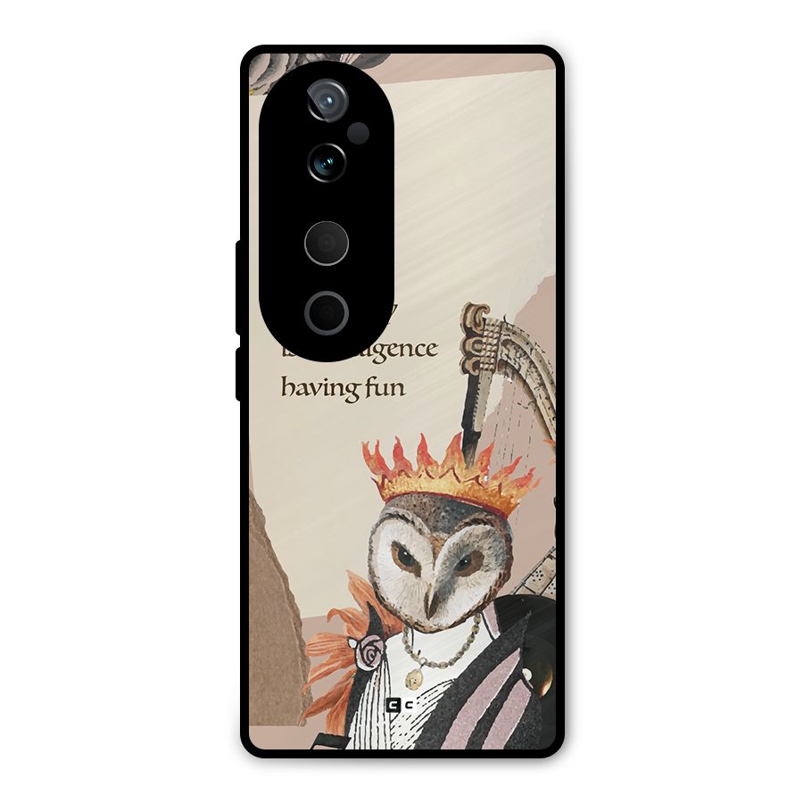 Creativity Intelligence Metal Back Case for Vivo T3 Ultra