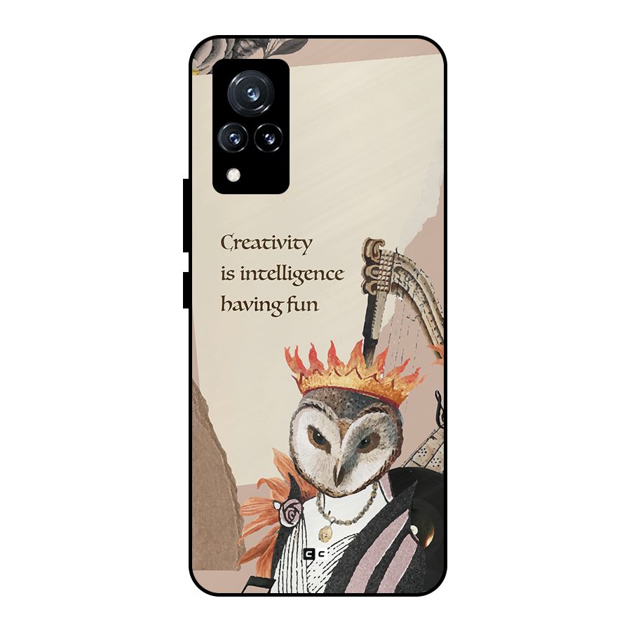 Creativity Intelligence Metal Back Case for Vivo V21 5G