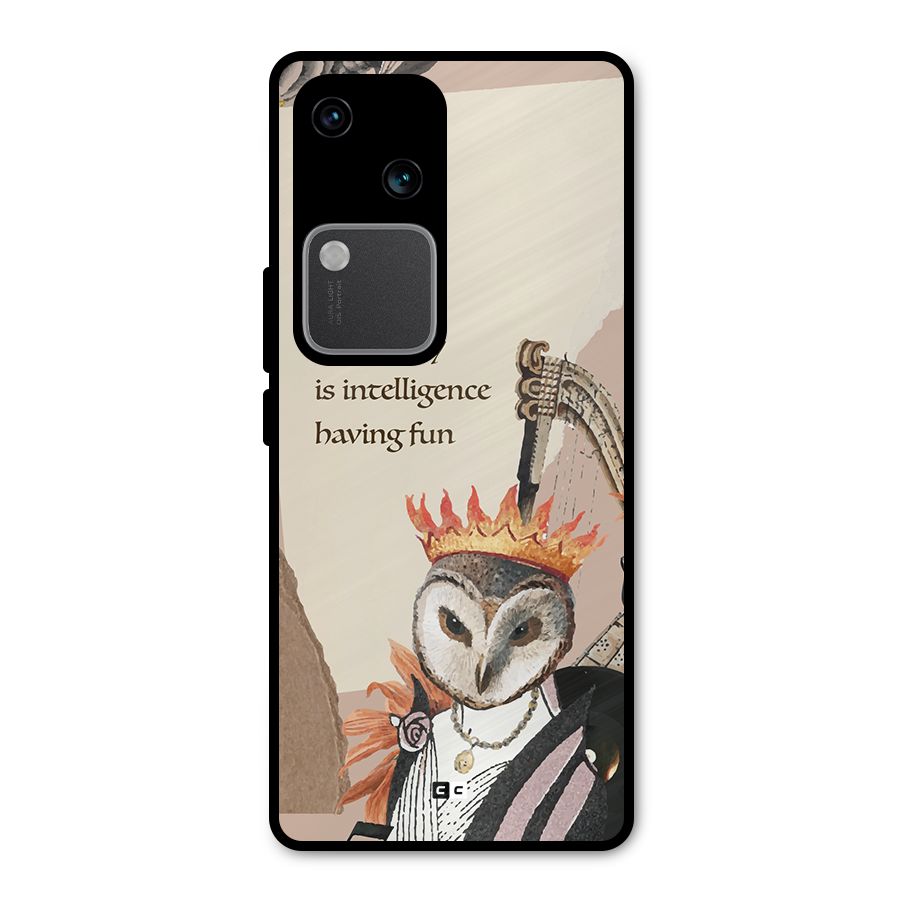 Creativity Intelligence Metal Back Case for Vivo V30