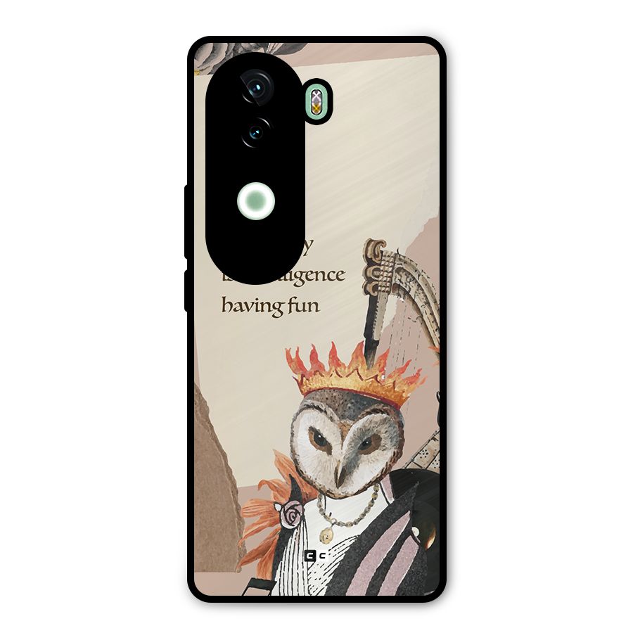 Creativity Intelligence Metal Back Case for Vivo V40e