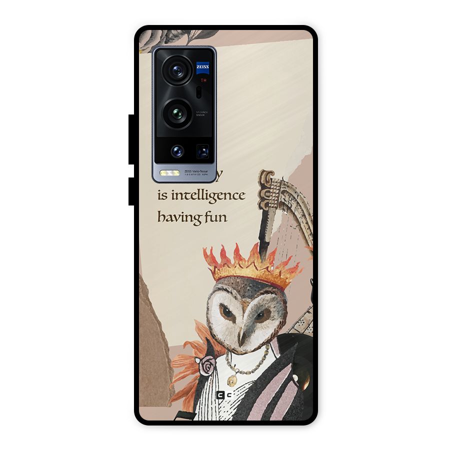Creativity Intelligence Metal Back Case for Vivo X60 Pro Plus