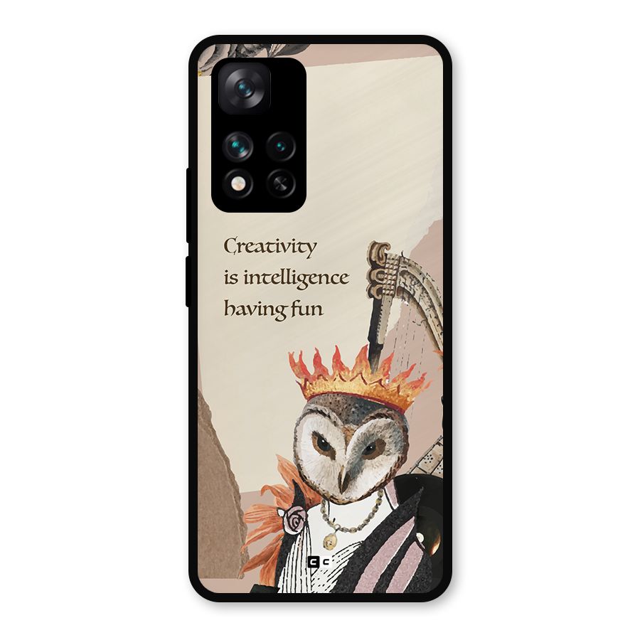 Creativity Intelligence Metal Back Case for Xiaomi 11i Hypercharge 5G