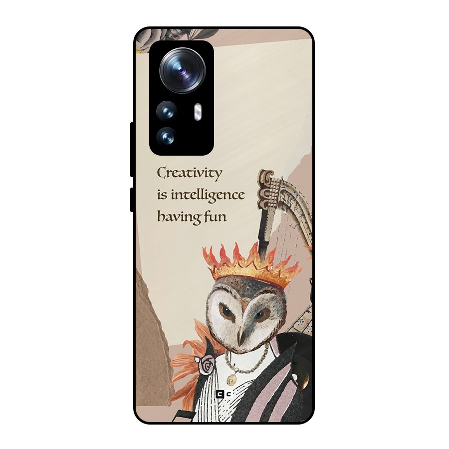 Creativity Intelligence Metal Back Case for Xiaomi 12 Pro