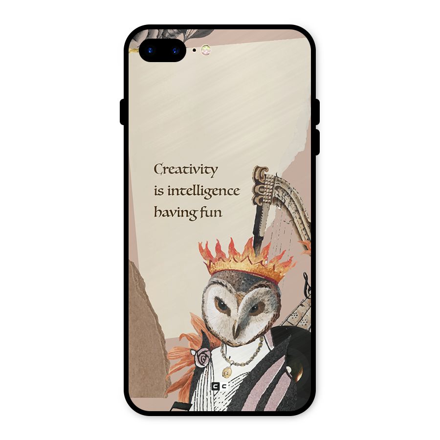 Creativity Intelligence Metal Back Case for iPhone 7 Plus
