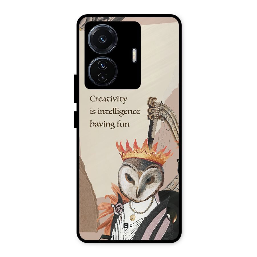 Creativity Intelligence Metal Back Case for iQOO Z6