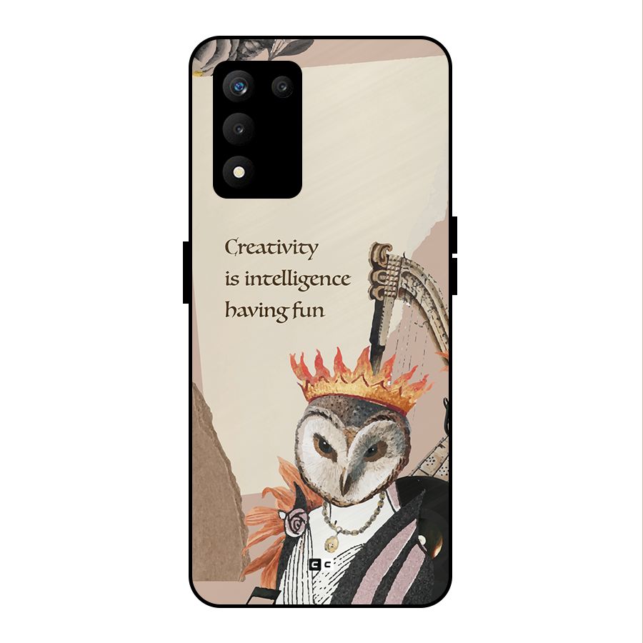 Creativity Intelligence Metal Back Case for realme 9 5G SE