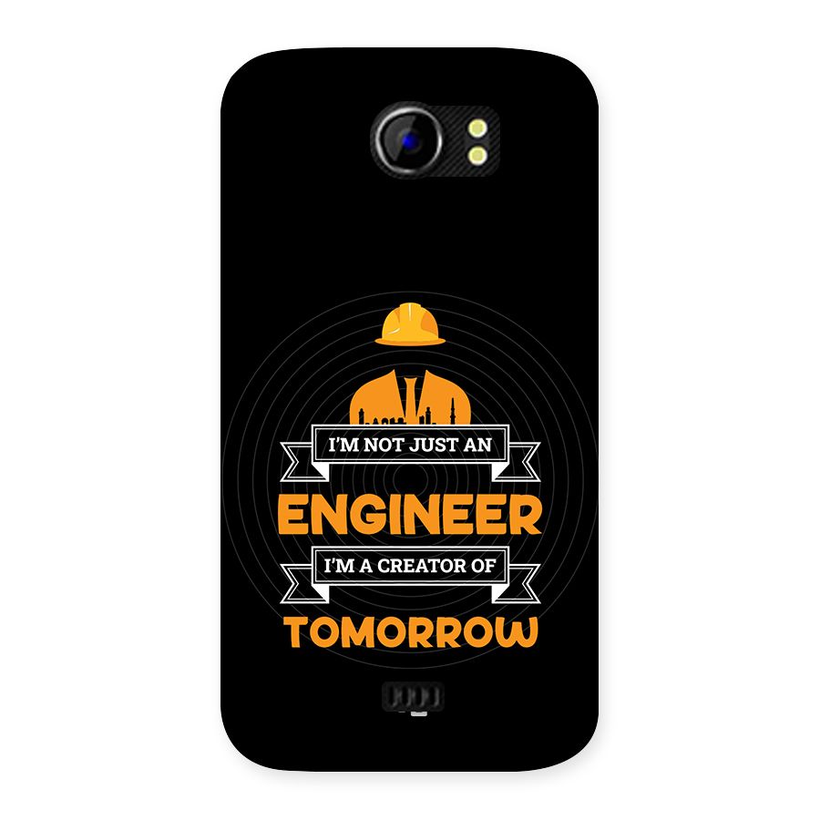 Creator Of Tomorrow Back Case for Canvas 2 A110