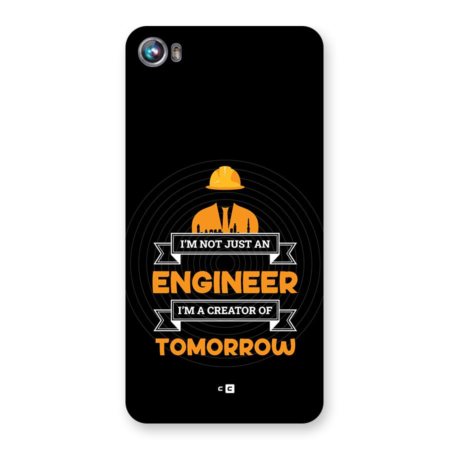 Creator Of Tomorrow Back Case for Canvas Fire 4 (A107)