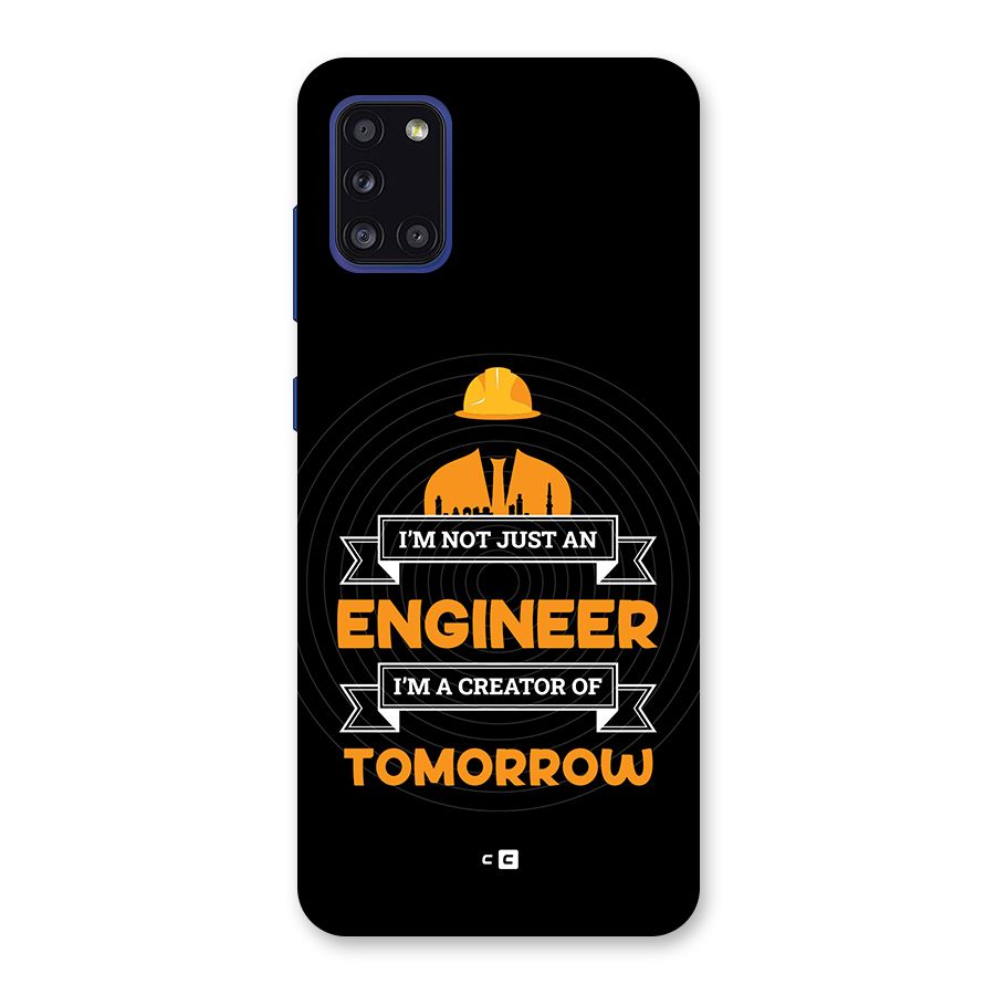 Creator Of Tomorrow Back Case for Galaxy A31