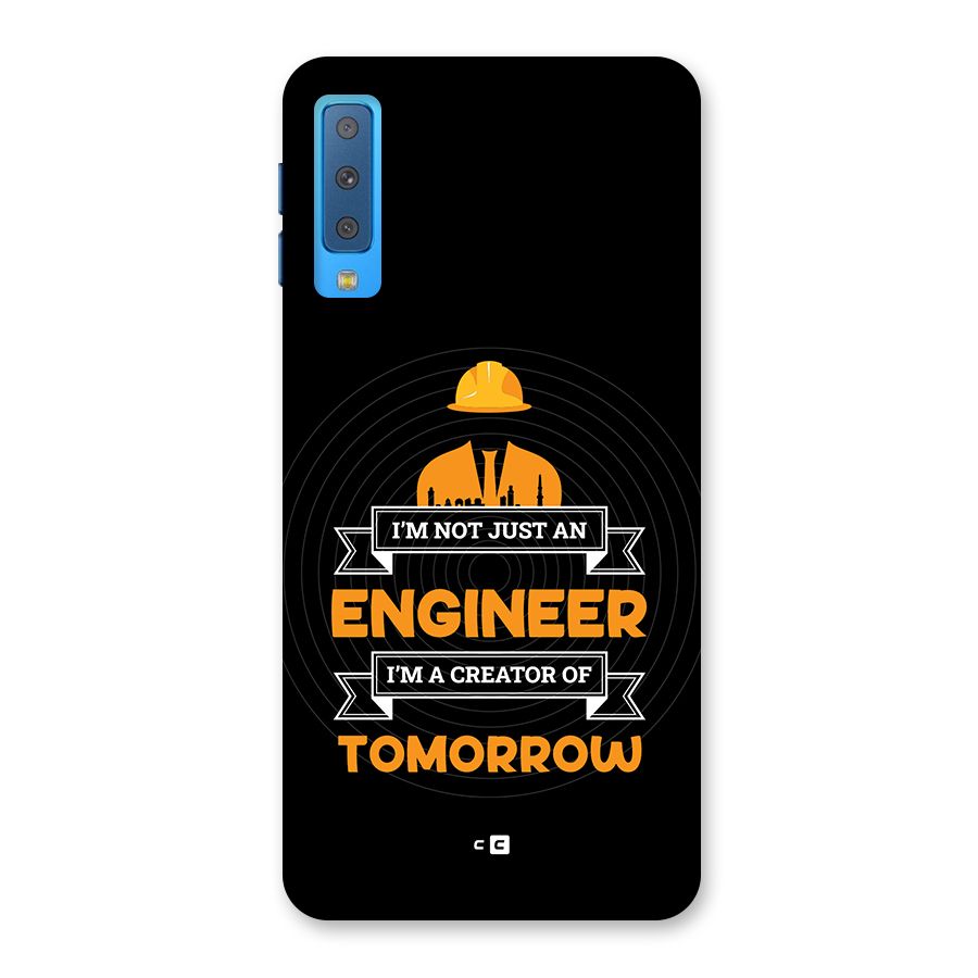 Creator Of Tomorrow Back Case for Galaxy A7 (2018)