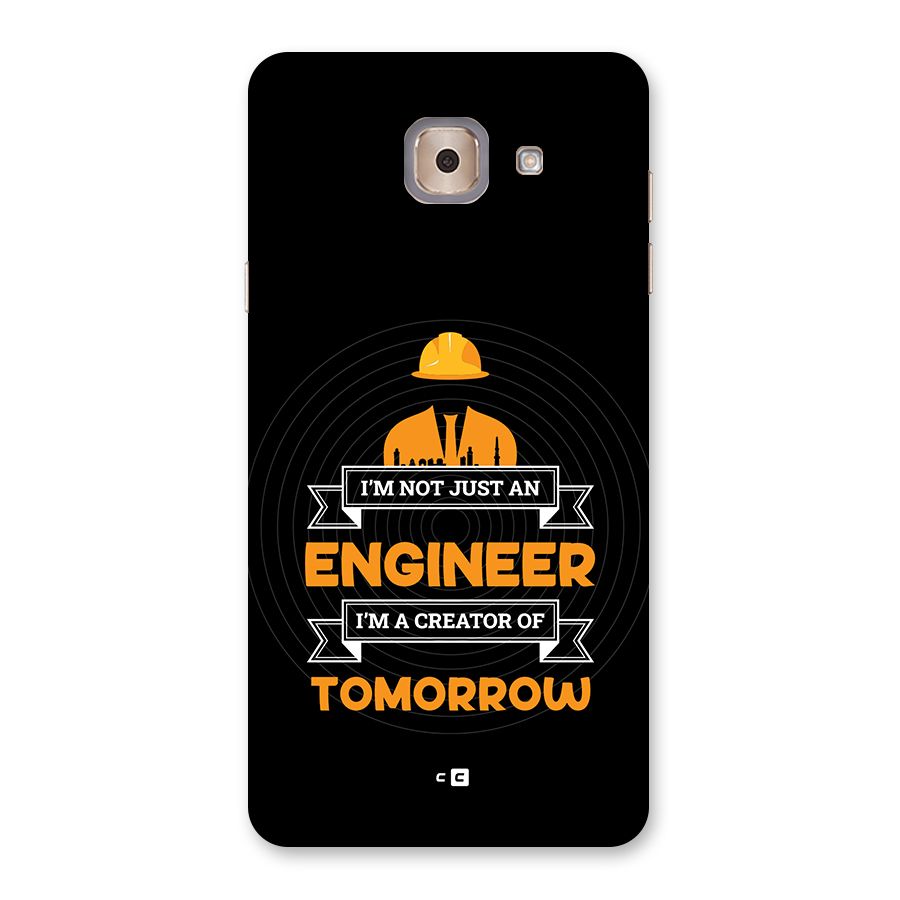 Creator Of Tomorrow Back Case for Galaxy J7 Max