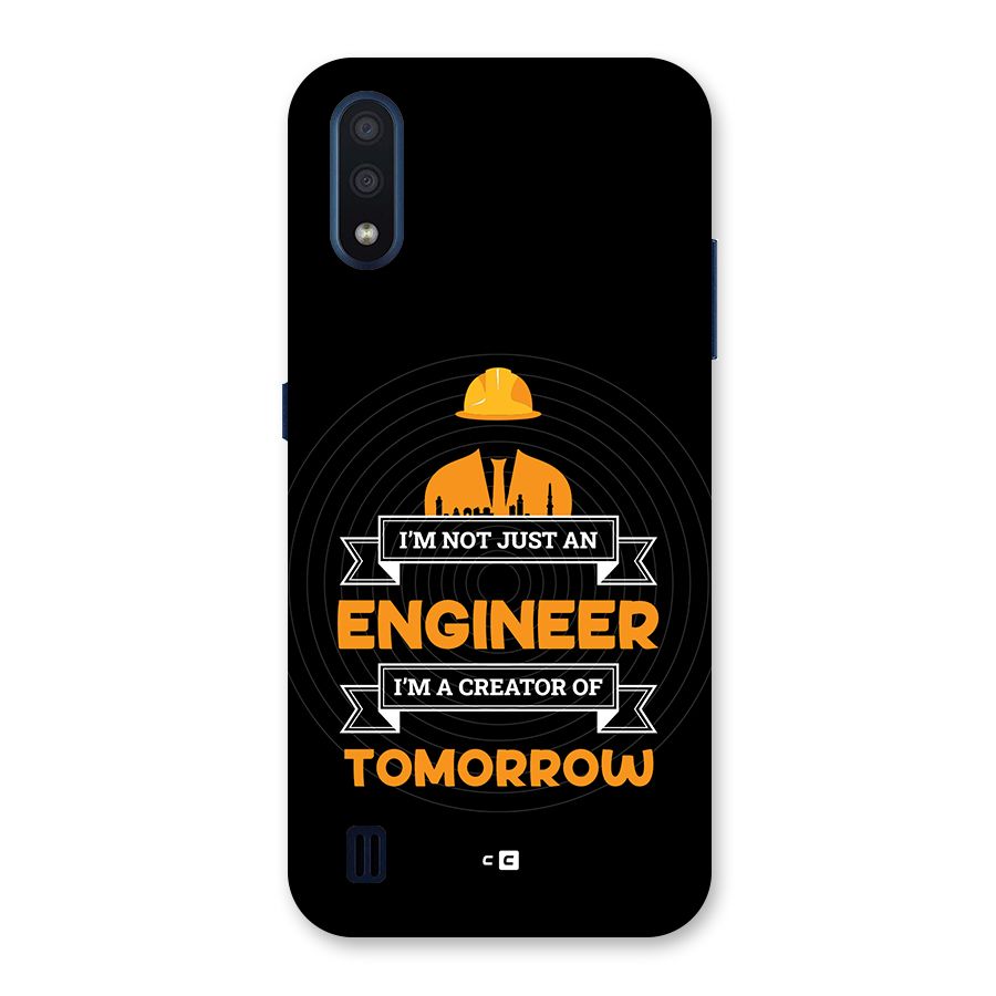 Creator Of Tomorrow Back Case for Galaxy M01