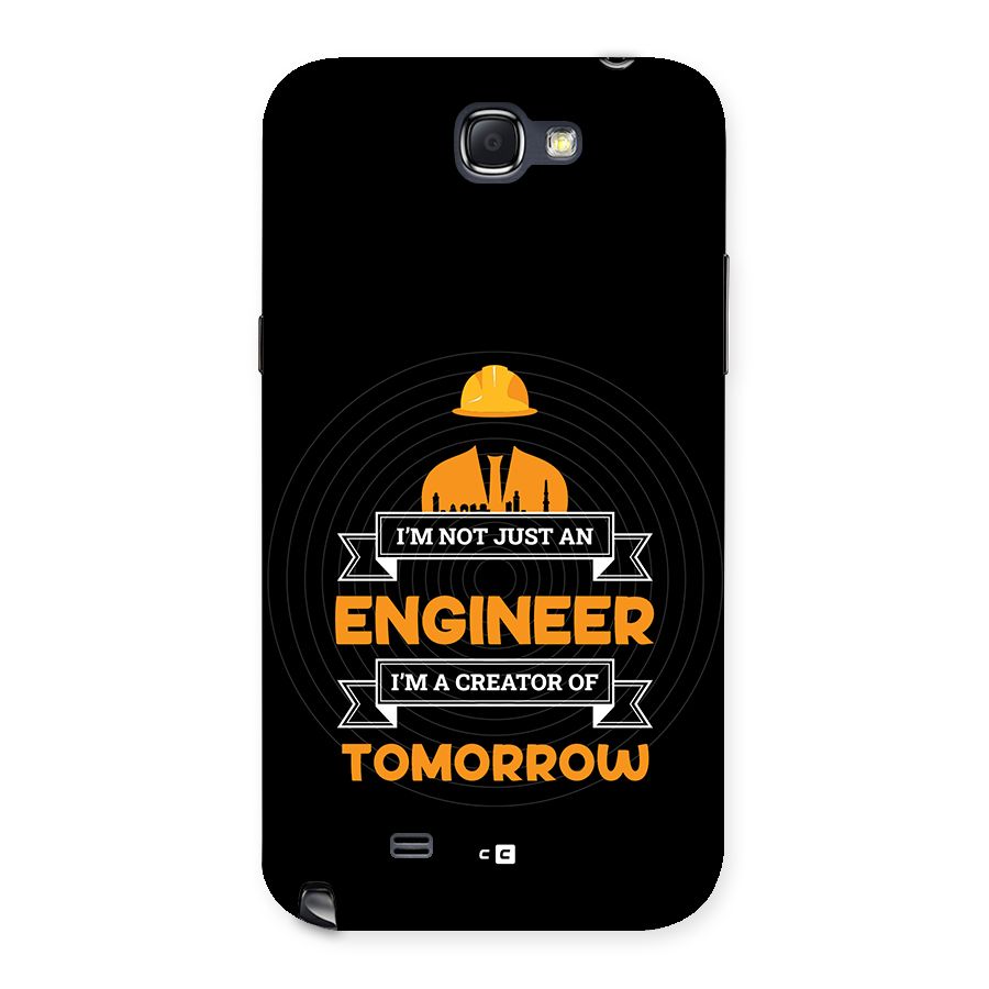 Creator Of Tomorrow Back Case for Galaxy Note 2