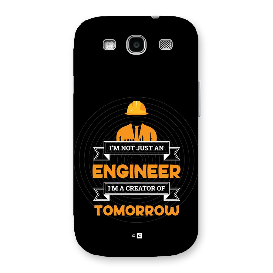 Creator Of Tomorrow Back Case for Galaxy S3