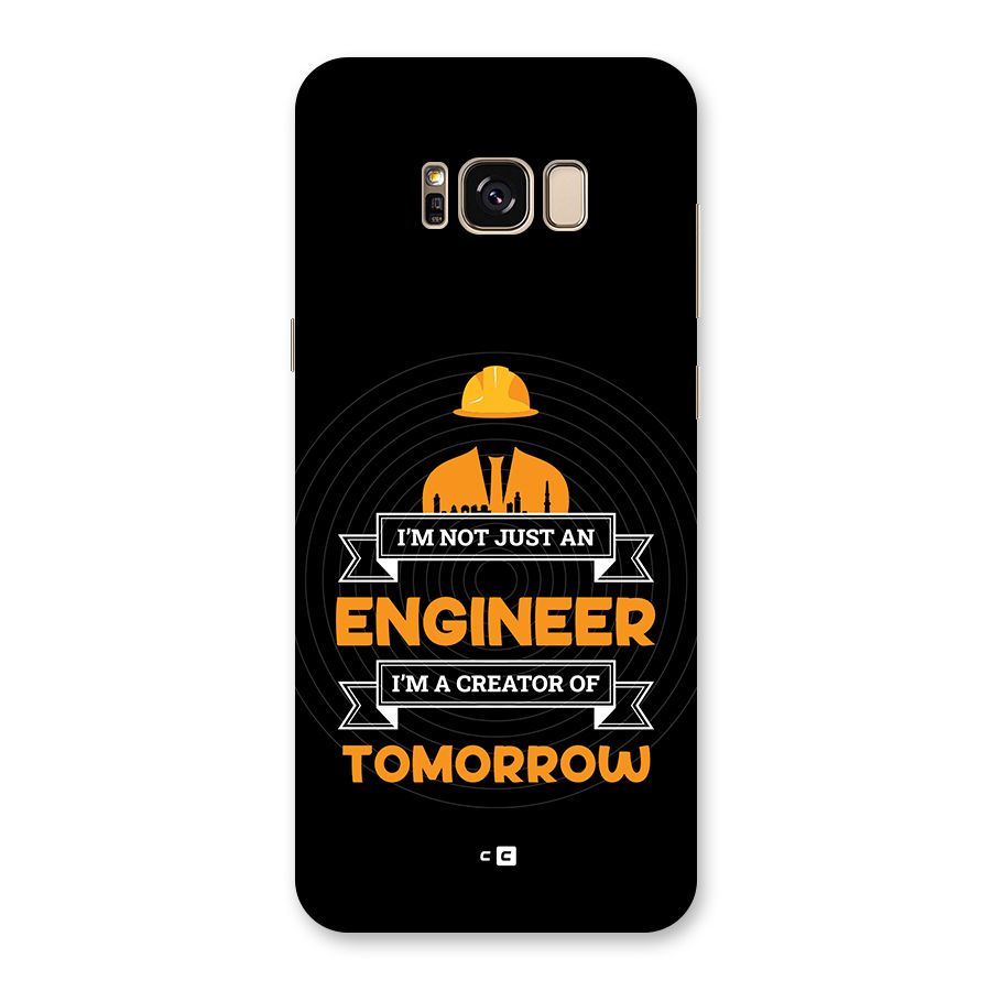 Creator Of Tomorrow Back Case for Galaxy S8 Plus