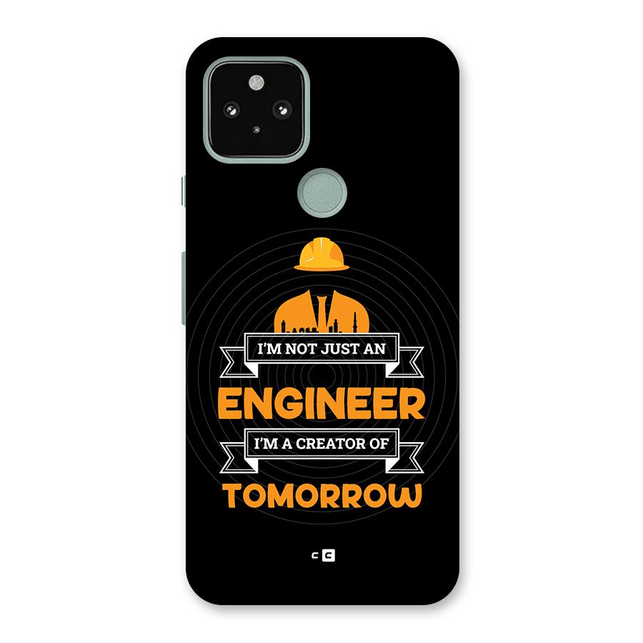 Creator Of Tomorrow Back Case for Google Pixel 5