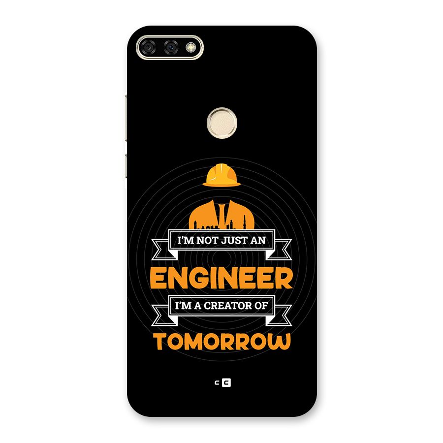 Creator Of Tomorrow Back Case for Honor 7A